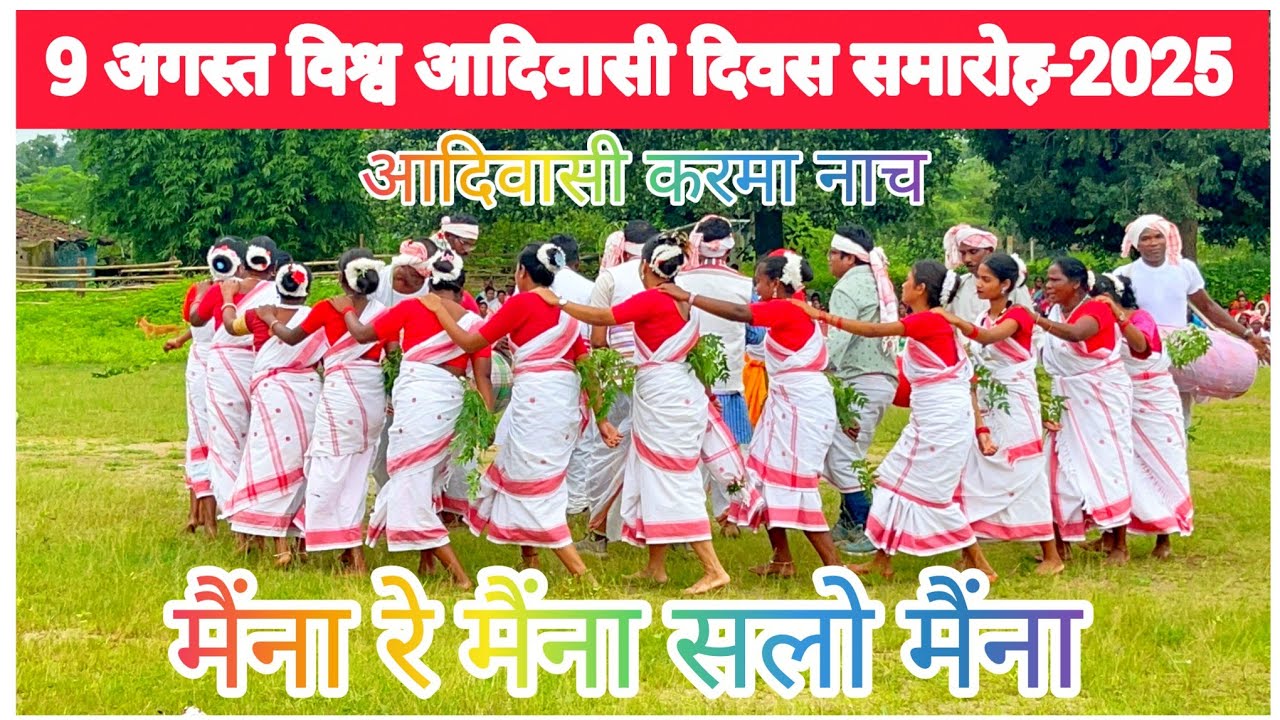 International Day of the World's Indigenous Peoples | आदिवासी करमा नाच | Bhitghra Bagicha Jashpur CG