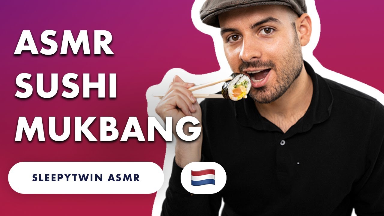 ASMR Sushi Eten Met Jullie Mukbang | ASMR Nederlands