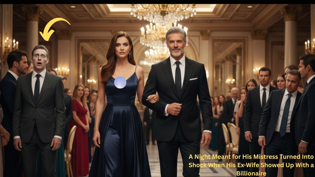 A Night Meant for His Mistress Turn Into Shock When His Ex-Wife Showed Up With Billionaire#betrayal