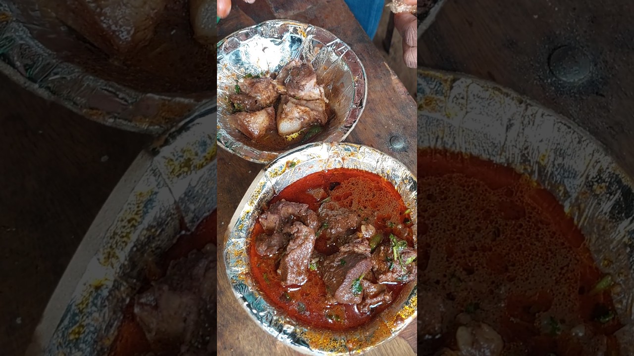 Eating pork kabab #eating #pork #kabab