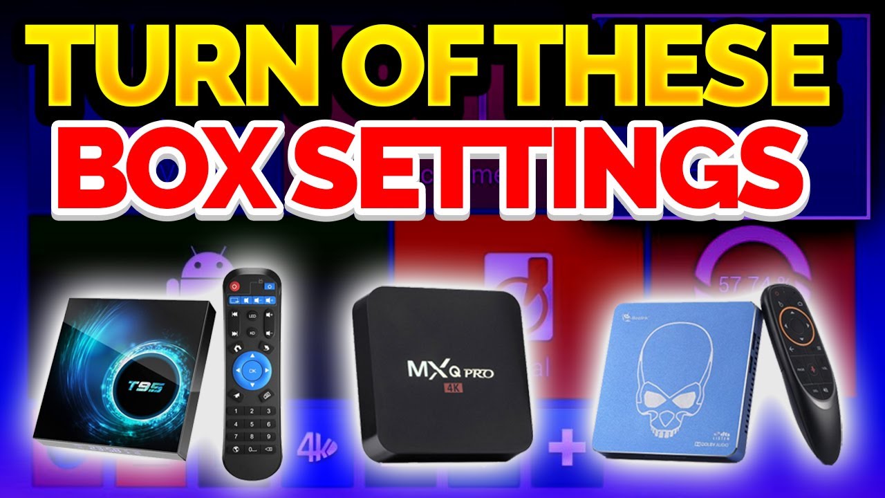Turn off these android box settings NOW - [EASY] Improve Android box performance settings  📺