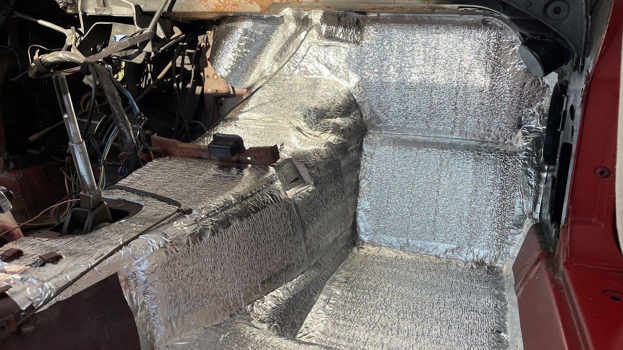 C3 Corvette Heat Barrier Installation