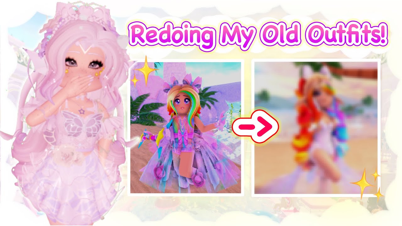 Recreating My Old Outfits in Royale High! *I Got Better!*