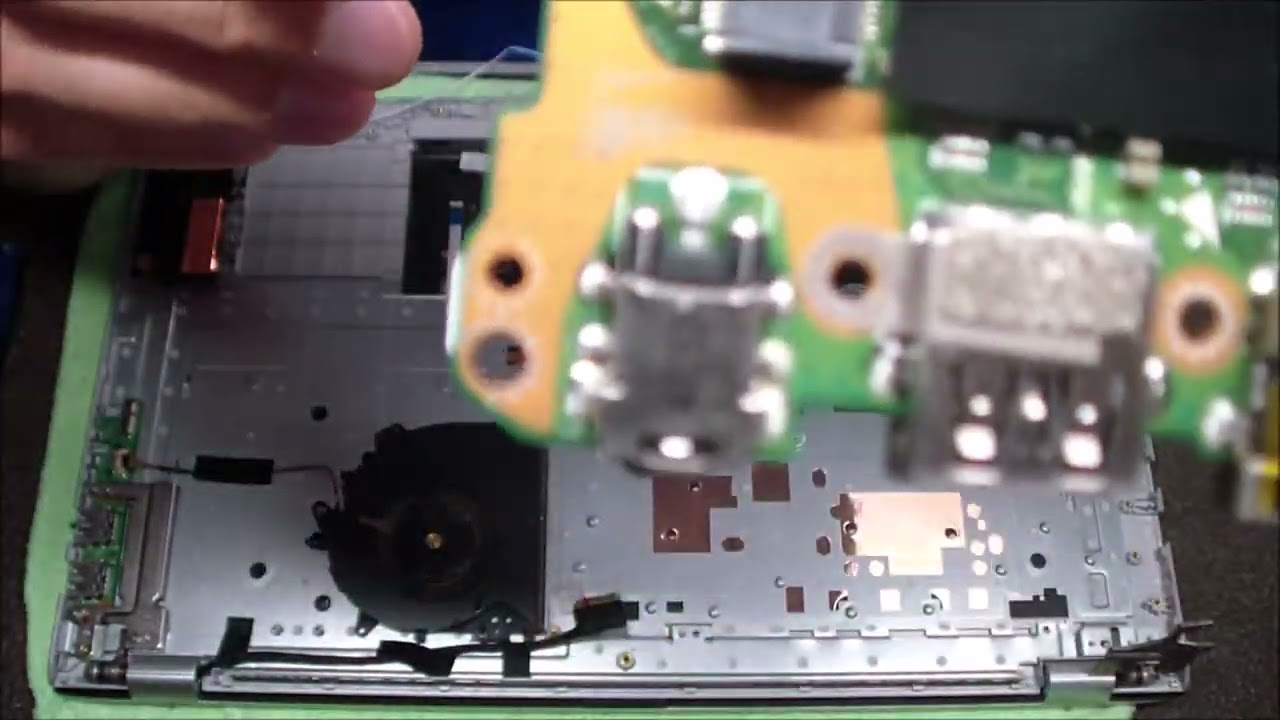 Asus S712J power jack repair