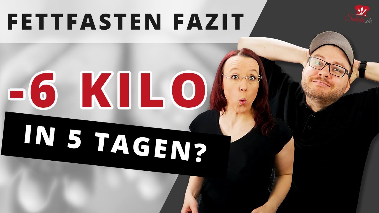 6 Kilo in 5 Tagen ABNEHMEN 😱 Geht das mit Fettfasten wirklich?
