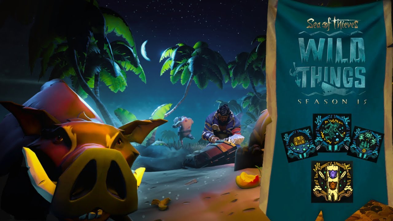 Полное руководство по получению наград за копья/кабанов в 15 сезоне | Sea of ​​Thieves