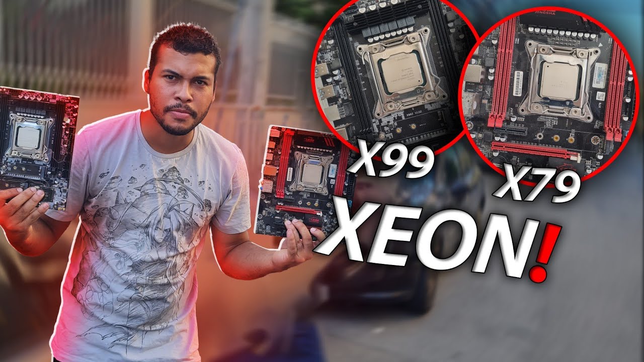 KIT XEON X99 MUITO BARATO NA FEIRA DO ROLO, DA PRA MONTAR UM PC GAMER COM ESSAS PEÇAS !