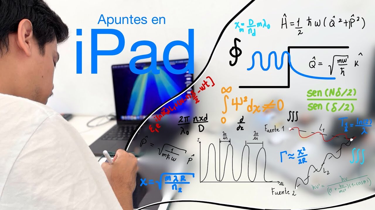 Así tomo APUNTES en iPad siendo ESTUDIANTE de INGENIERIA (iPad para la Universidad)