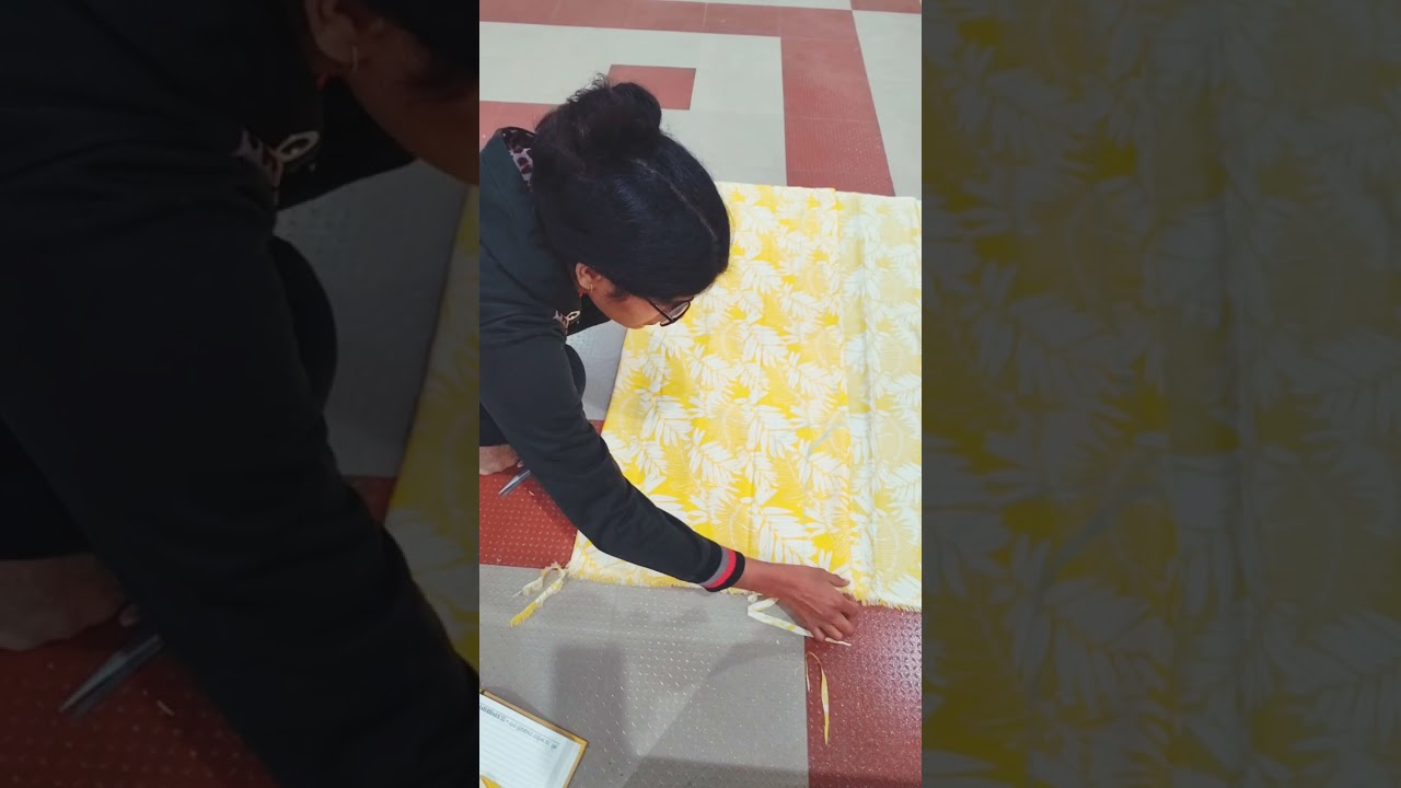 V neck kurti plazo cutting and stitching video # full video # fashion # design#trending neck design#
