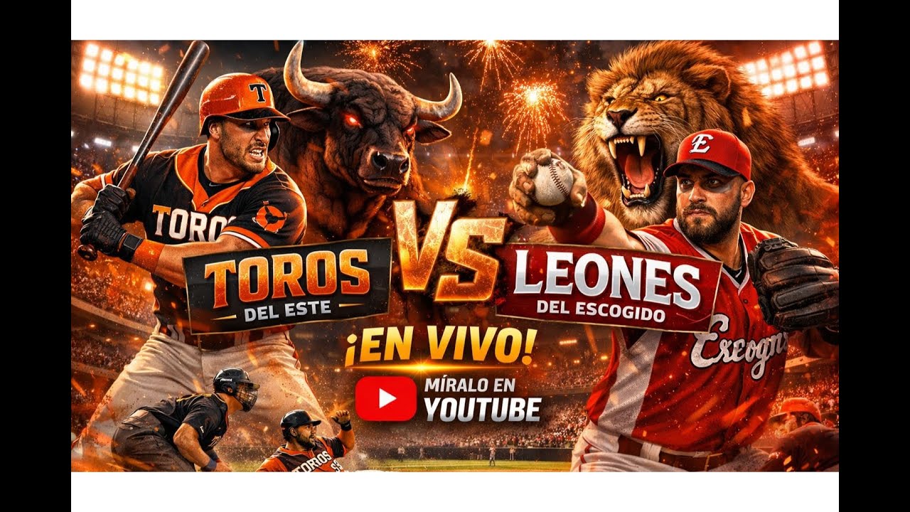 🔴 EN VIVO | Toros del Este 🐂 vs Leones del Escogido 🦁 | Béisbol Dominicano Hoy