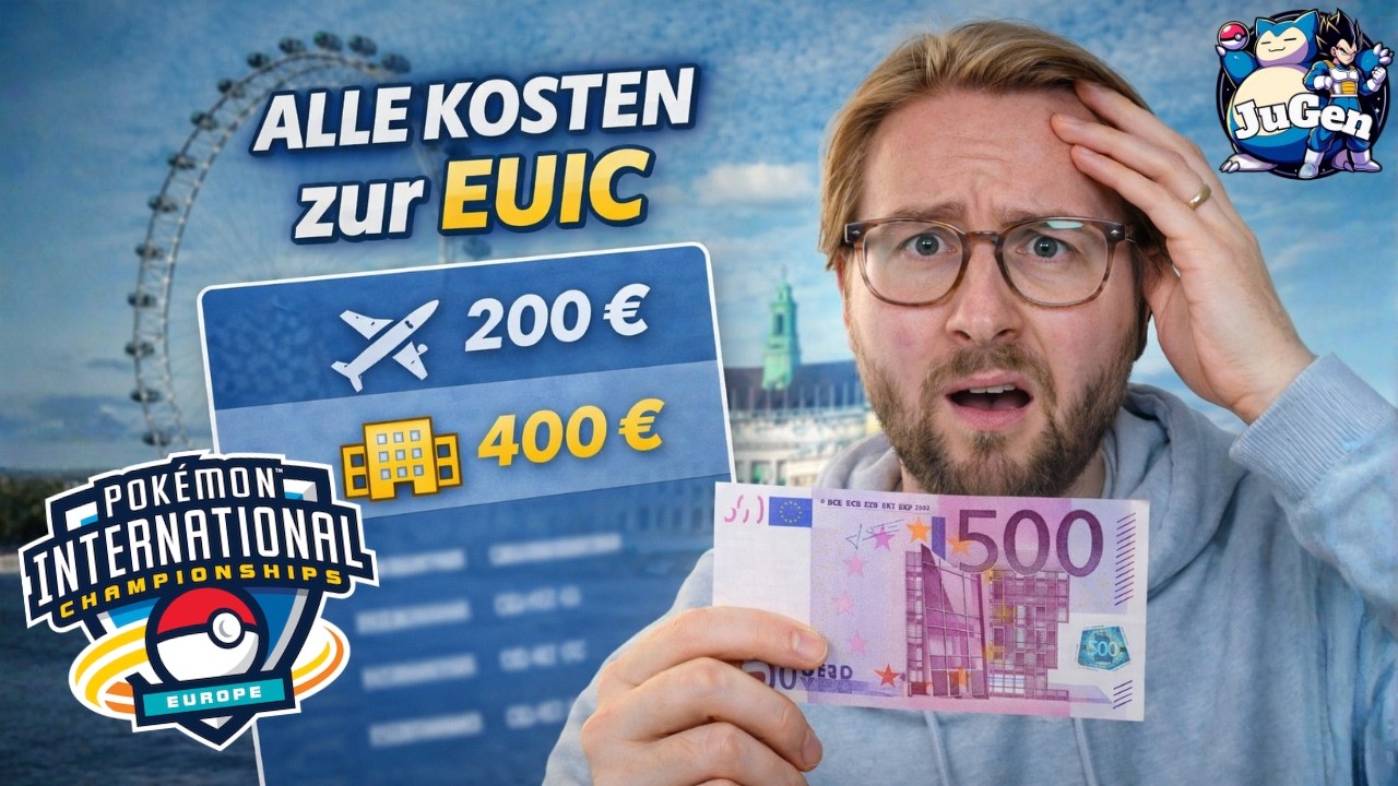 So viel kostet die Pokémon Europameisterschaft in London EUIC… 😳
