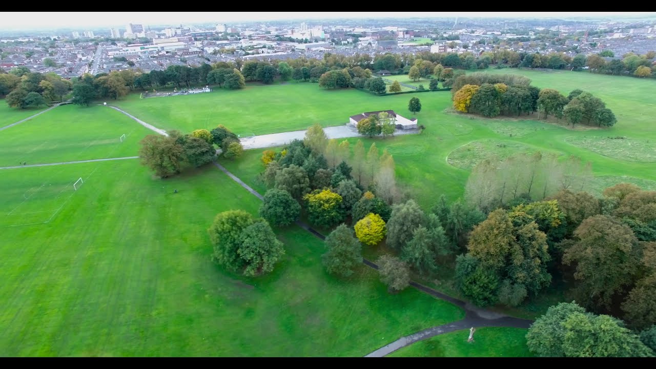 4K - Moor Park , Preston , Deepdale by Drone