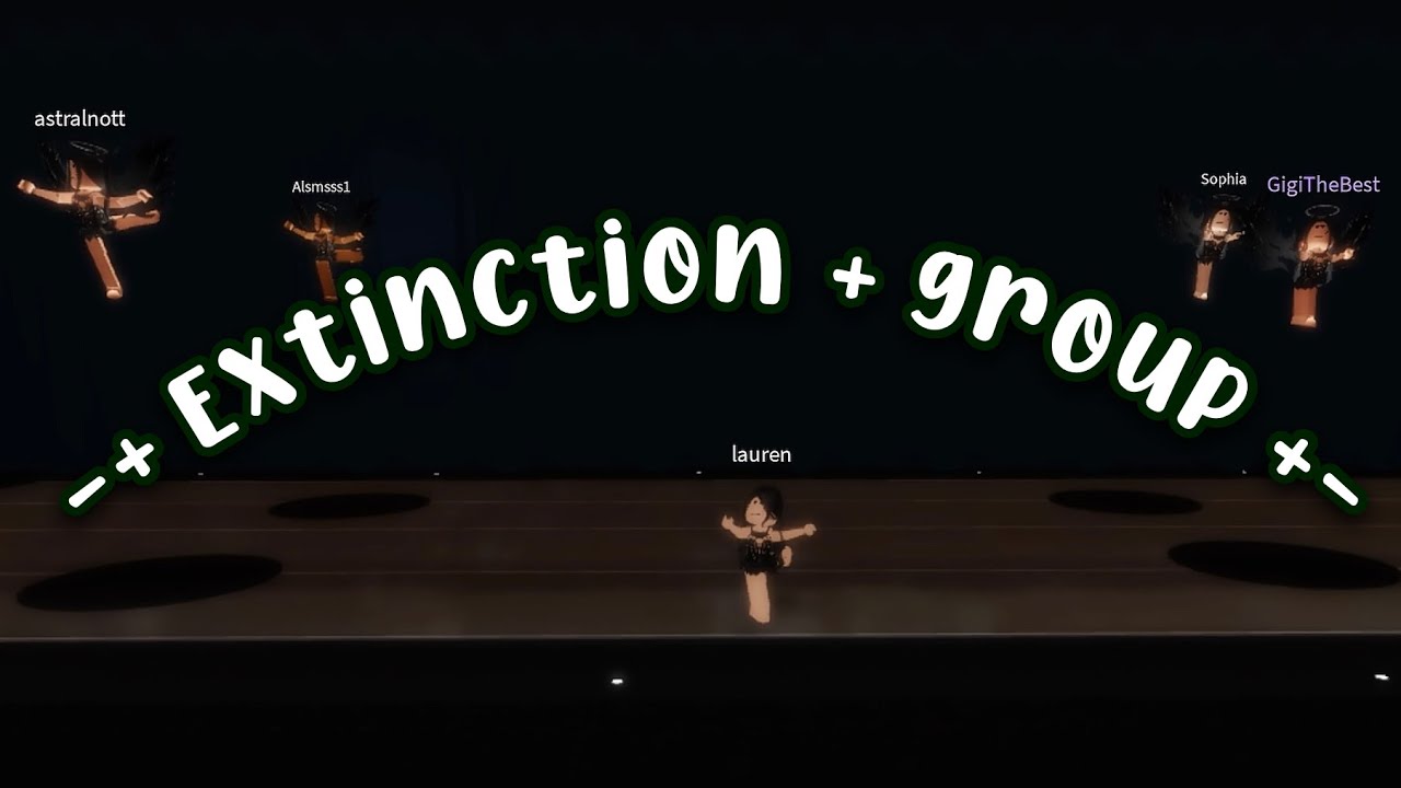 ROBLOX “Extinction” DANCE MOMS | Juniors Group!
