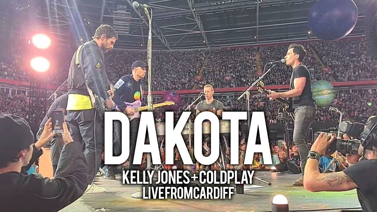 DAKOTA - Kelly Jones (Stereophonics) + COLDPLAY Live Cardiff #stereophonics #coldplay #dakota