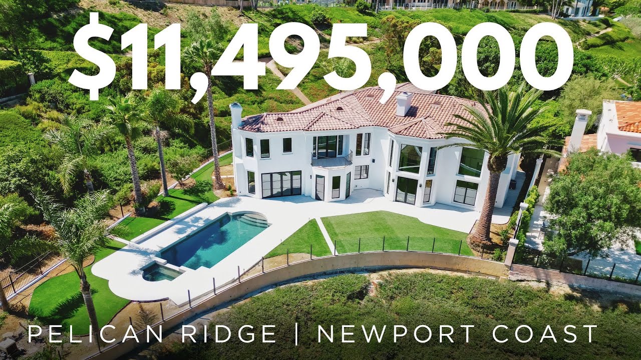 $11 Million Dollar Luxury Mansion in Newport Coast