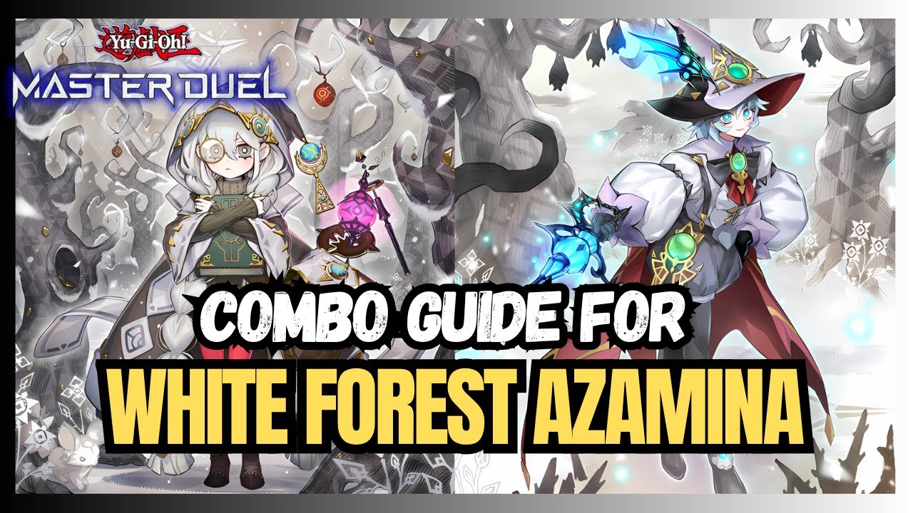 The Ultimate White Forest Azamina 1-2 Card Combo Guide - 10 Combos - [Yu-Gi-Oh! Master Duel]