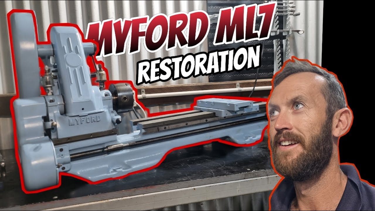 MYFORD ML7 LATHE Restoration PART TWO