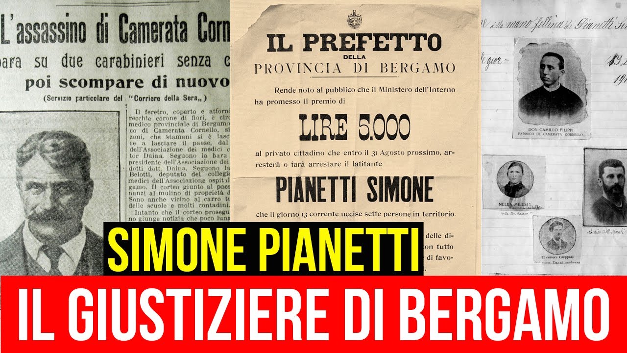 Il Giustiziere di Bergamo, la vera storia di Simone Pianetti