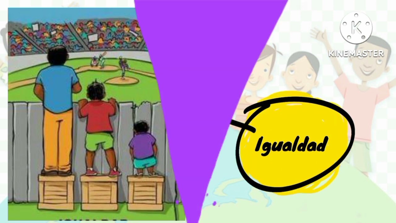 DIFERENCIA ENTRE IGUALDAD Y EQUIDAD ⚖