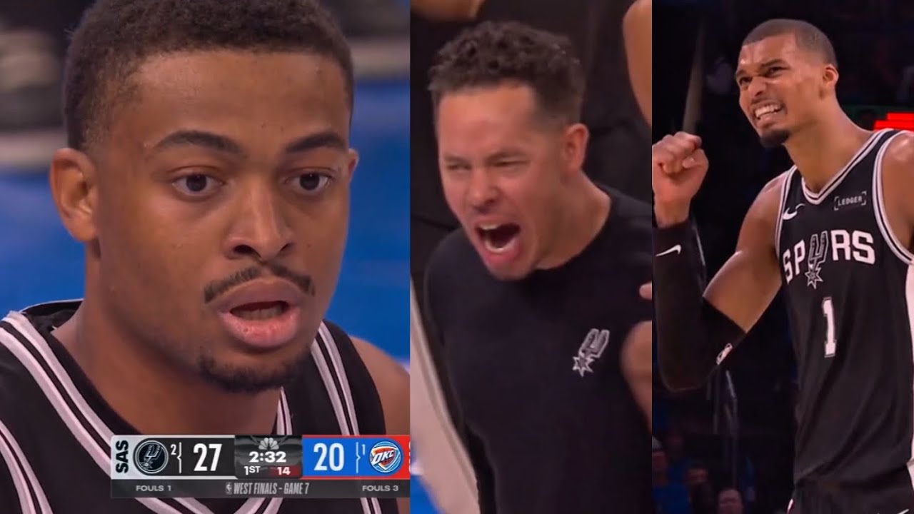 Keldon Johnson Had Wemby & Mitch Johnson LOSING IT 🔥