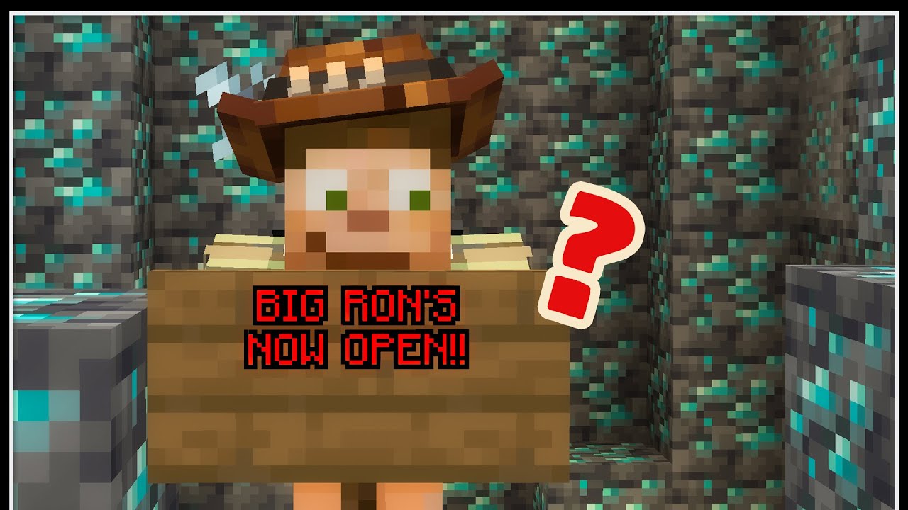 Who's BIG RON & Where Are My DIAMONDS!   Hermitcraft - Episode 17