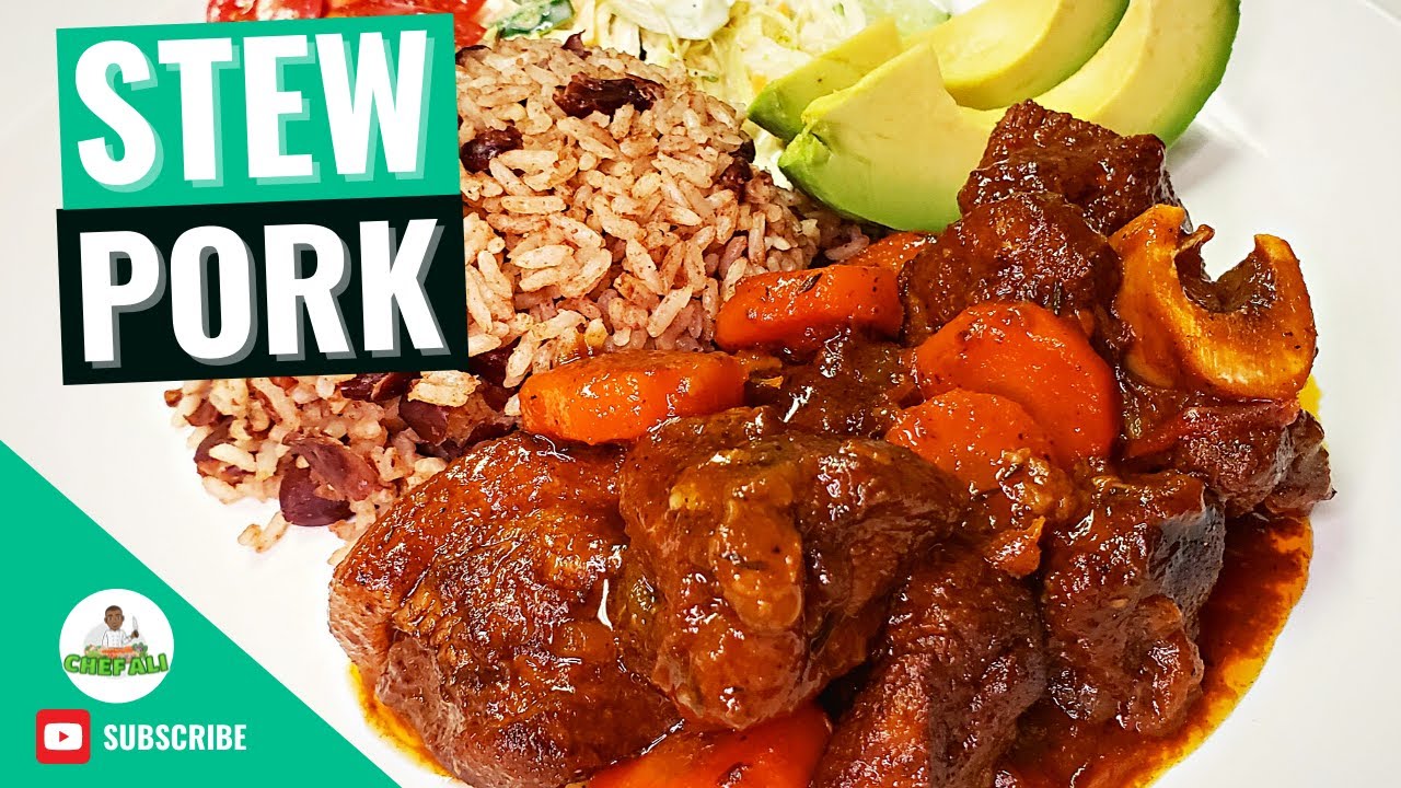Jamaican Stew Pork | Stew Pork | How to make Jamaican Stew Pork | Jamaican Brown Stew Pork Recipe |