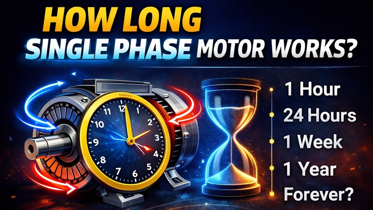 Single Phase Motor पूरा अध्याय | Working, Types, Torque-Speed | Exam Important