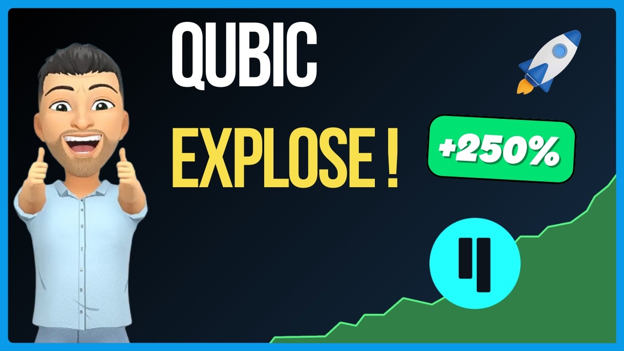 QUBIC Explose 🧨 Pendant que les Instits ACCUMULENT BTC à 70 000$ 🔥