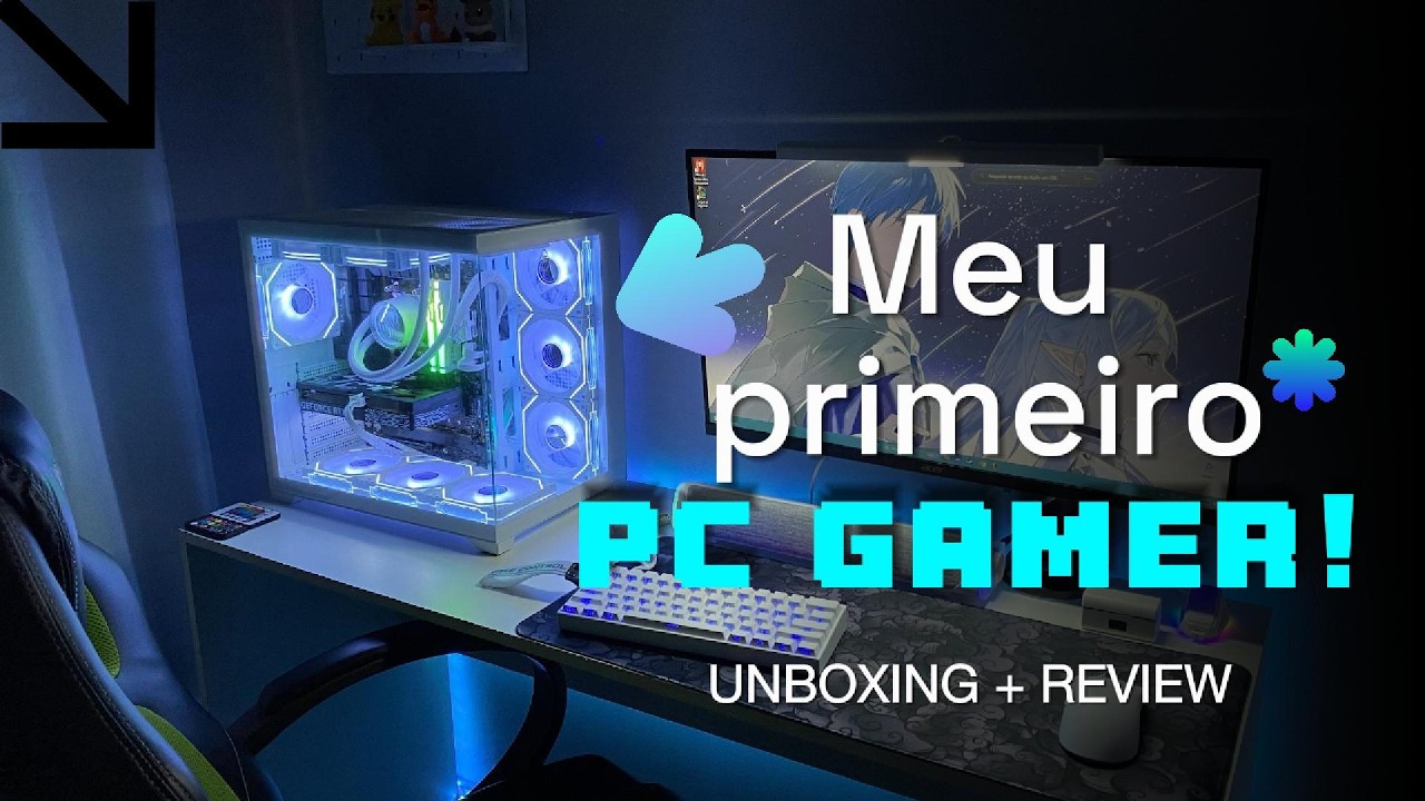 Meu primeiro PC GAMER - NUNCA é tarde de mais!