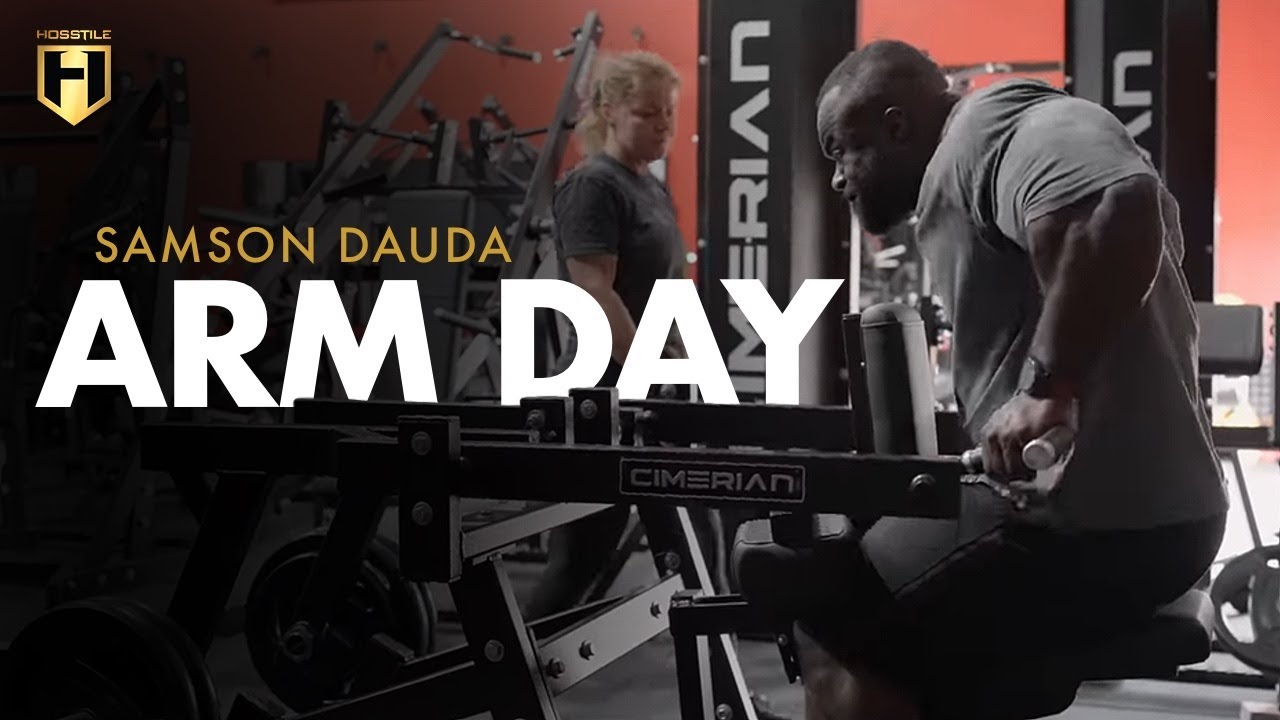 Samson Dauda's Workout for BIG ARMS | 2025 Olympia Series | HOSSTILE