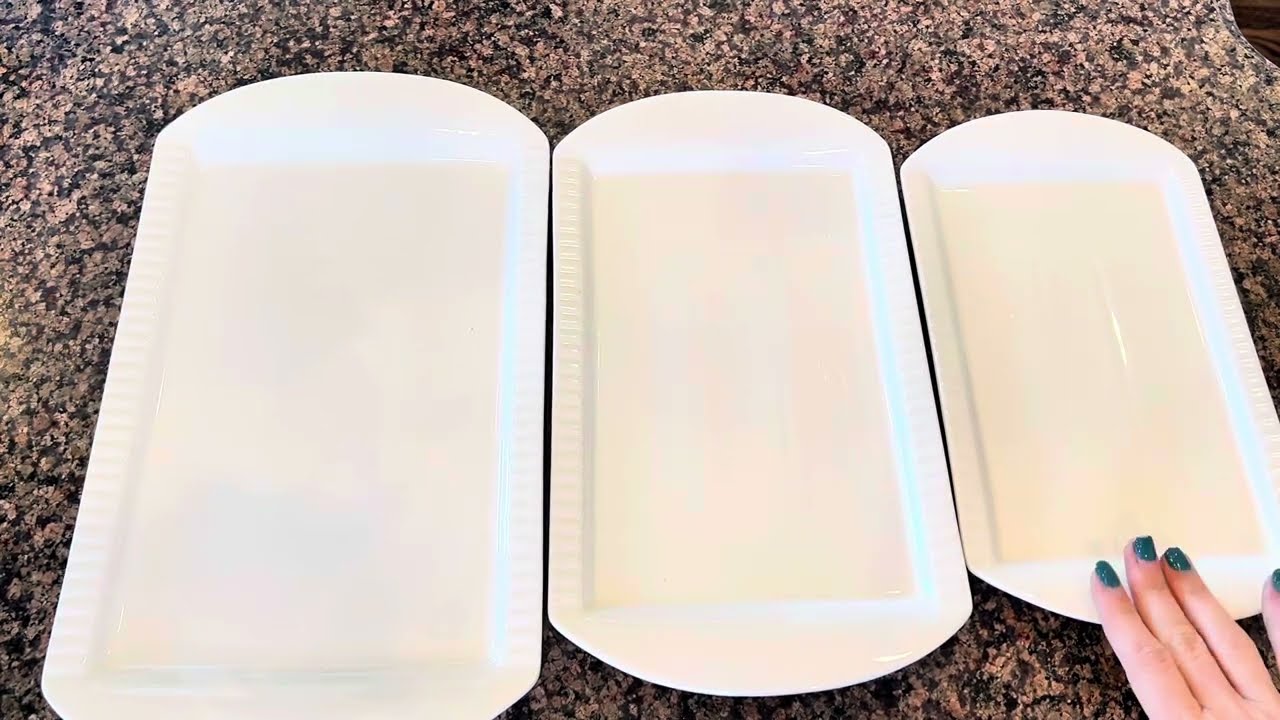 LIFVER Extra Large Serving Platters, 16