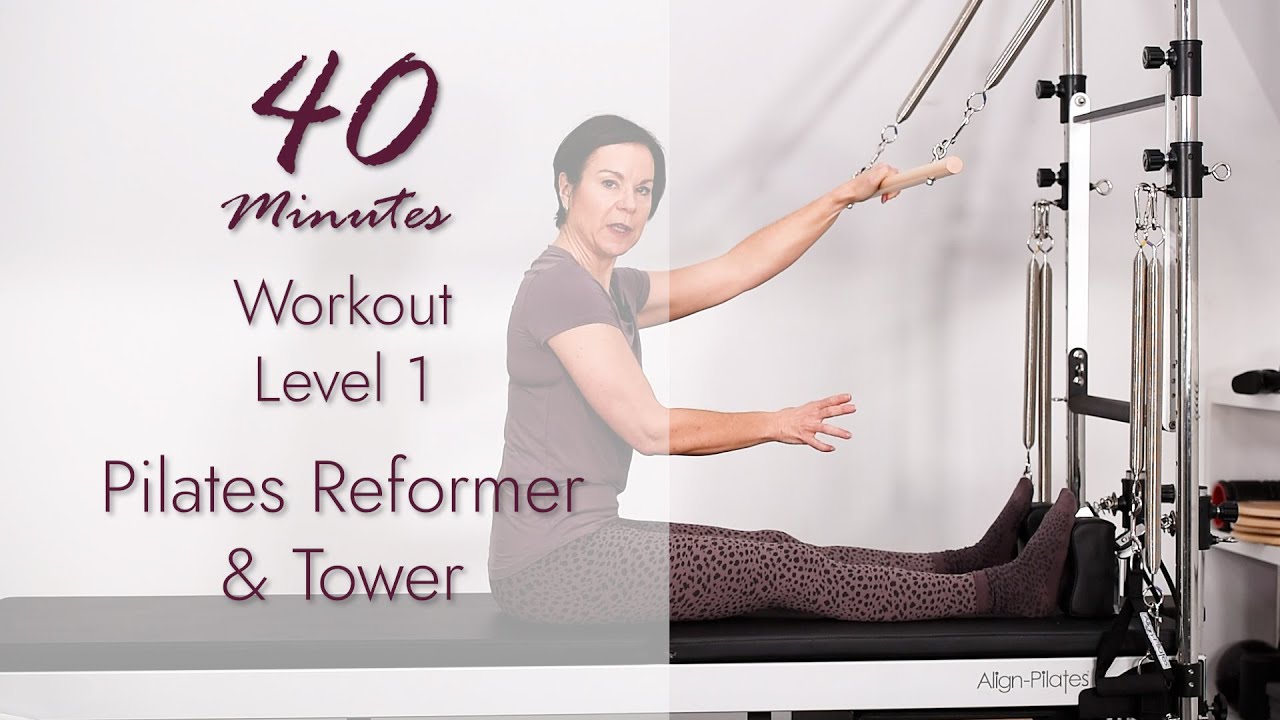 Pilates Reformer & Tower Workout Level 1 | Beginner - Full-Body Routine with Loraine Prokopiou