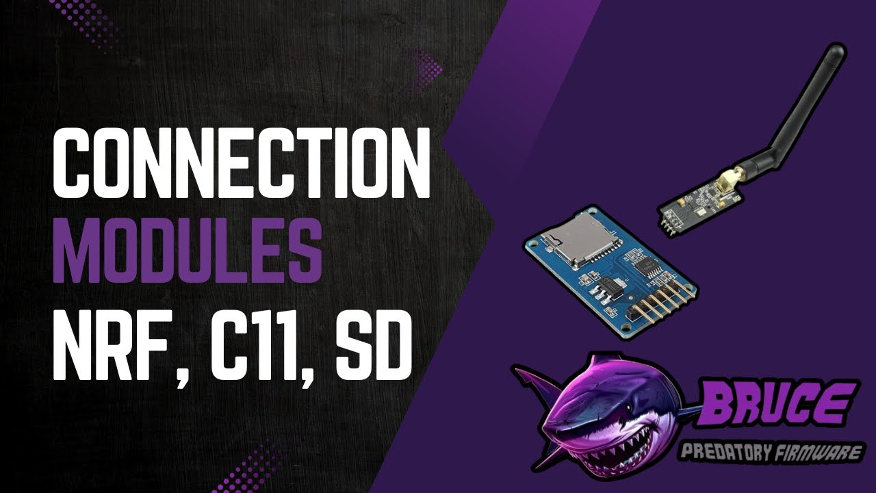 🔧 Tuto M5Stick C2 : Connecter un C1101, NRF24 et Module SD 💻📡