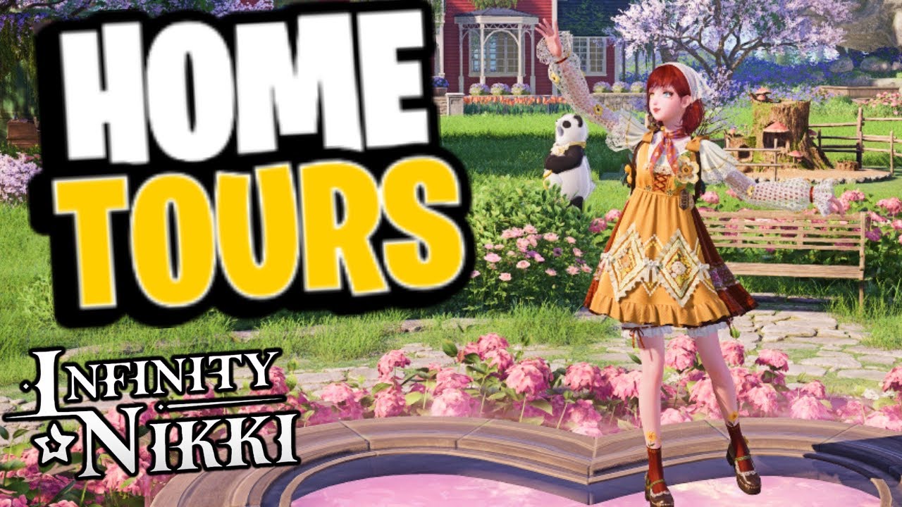 Случайные туры по дому! [Вдохновение для декора] | Infinity Nikki