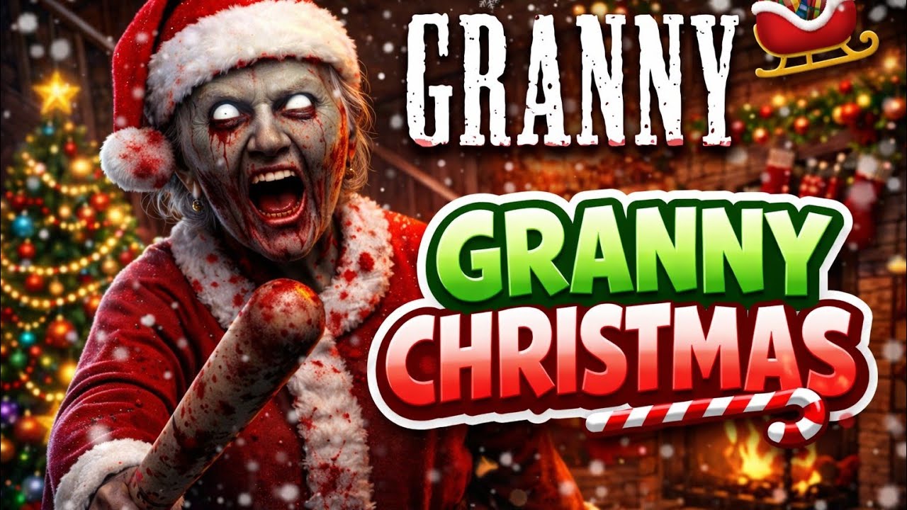 😱 I Spent Christmas Night in Granny’s House… BIG MISTAKE | Granny gamer