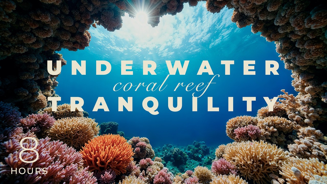Underwater Tranquility and Deep Relaxation with Serene Music- 8 HOURS