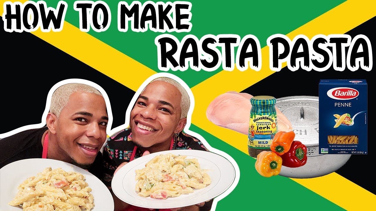 How To Make Rasta Pasta w/ Chicken | In Di Kitchen w/BaddieTwinz