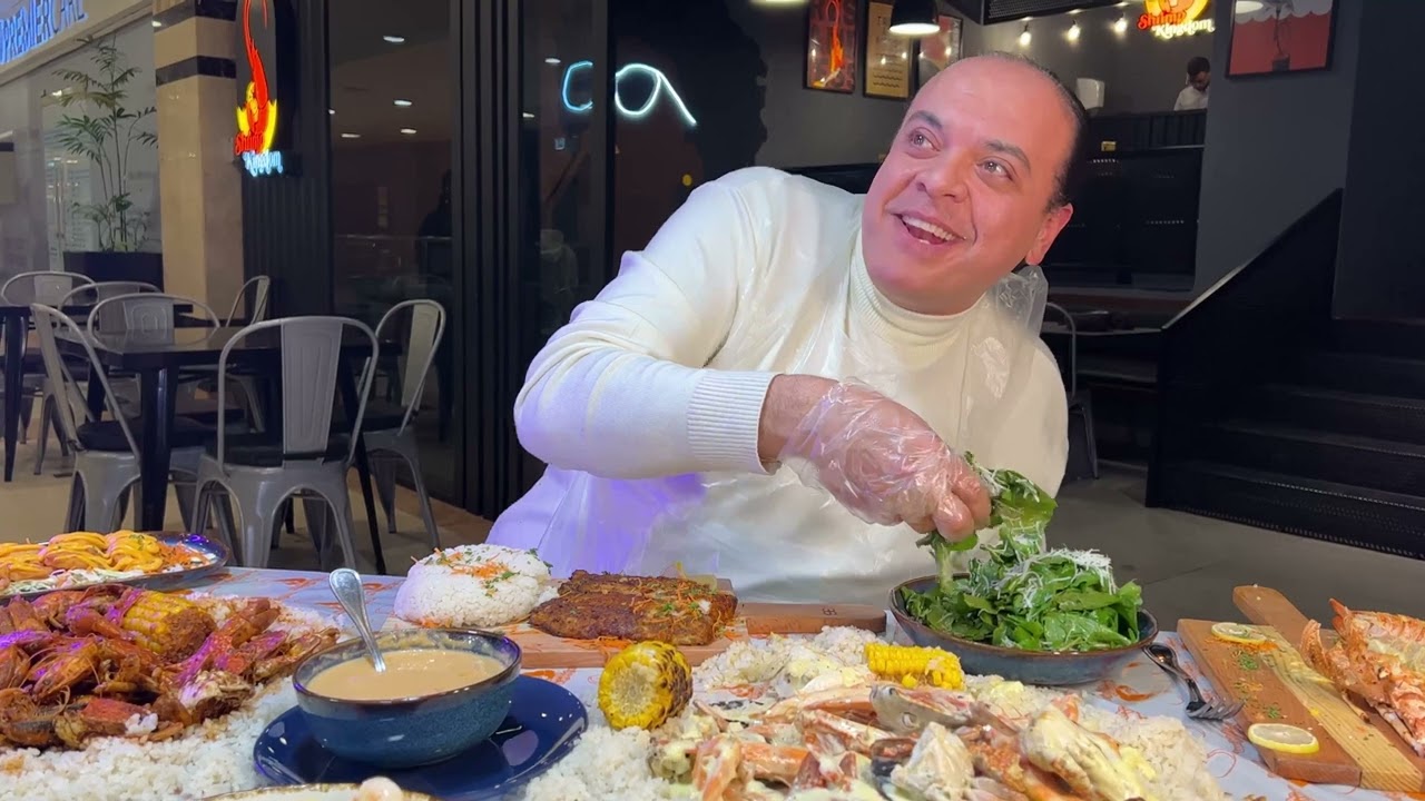 مملكة السي فوود اخيرًا وصلت من دبي للقاهرة 🇪🇬 Shrimp Kingdom 🦐