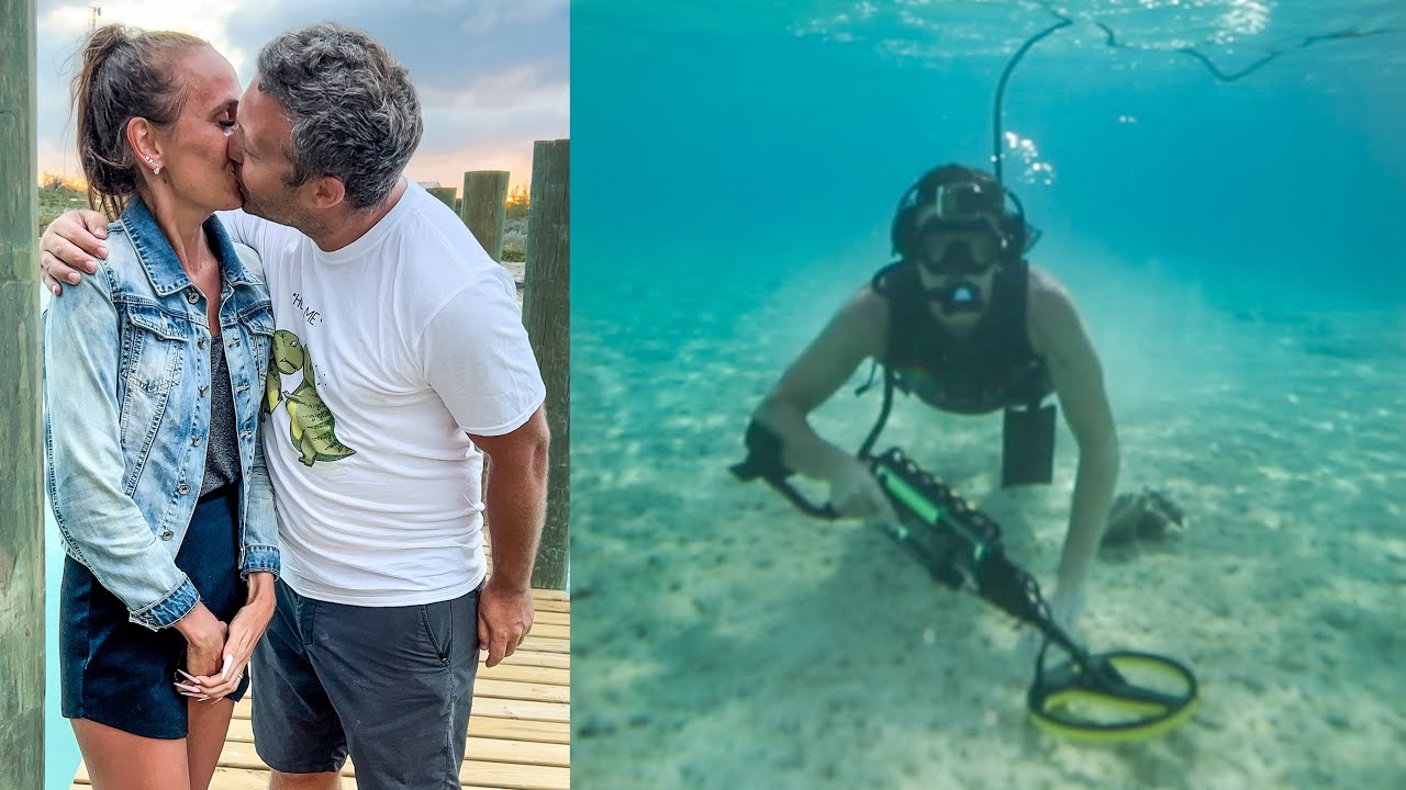 Honeymoon Saved: Metal Detector Locates Lost Wedding Ring!