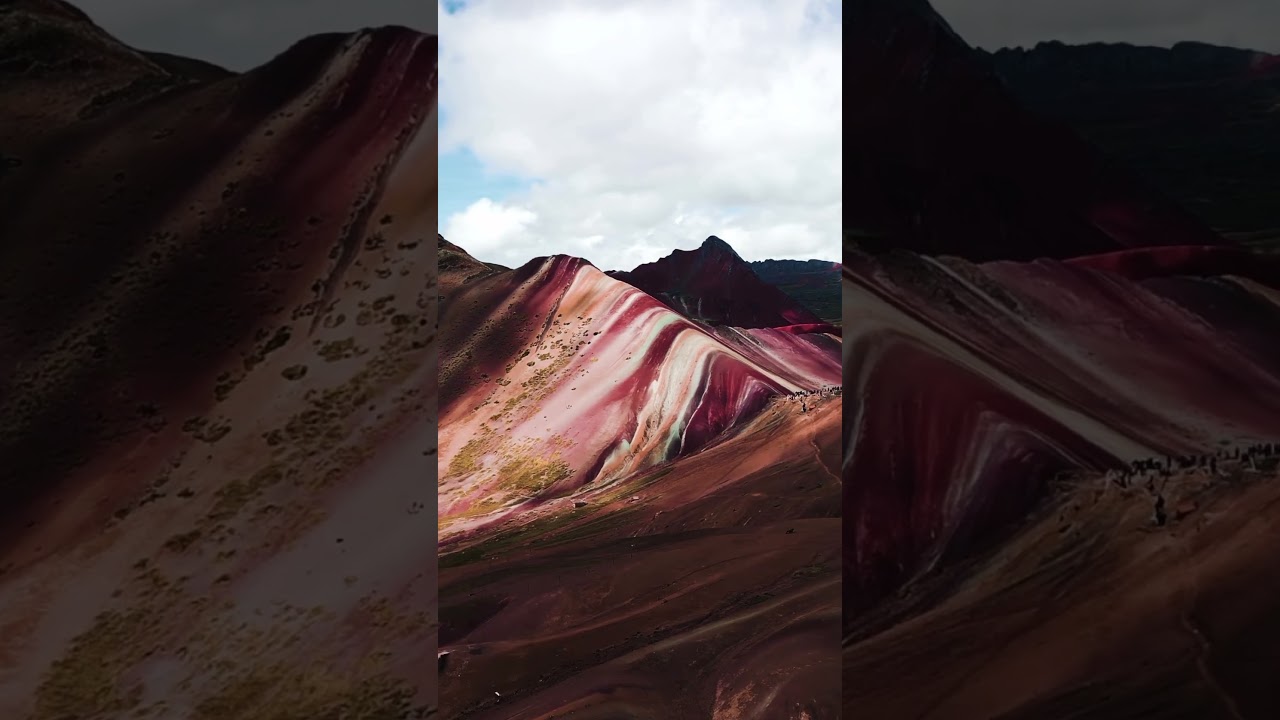 Vinicunca rainbow mountain Peru