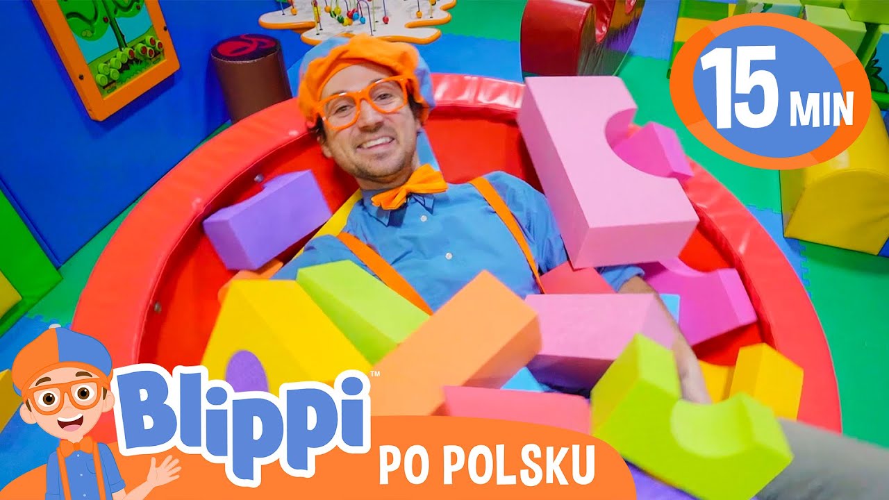 Poznaj kształty i kolory z Blippi!📙Blippi po polsku📙Nauka i zabawa dla Dzieci