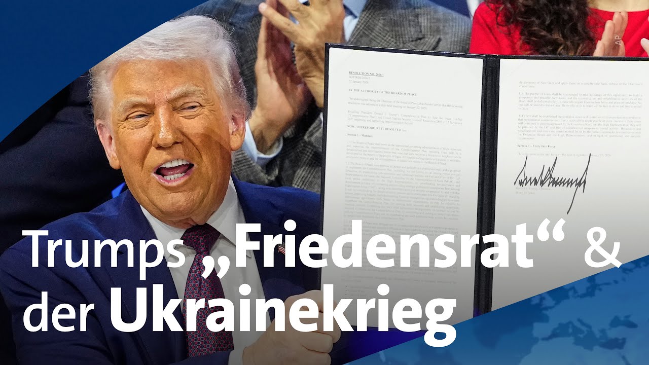 🌍 tagesschau 20 Uhr & tagesschau24 Top-Thema, 22.1.2026 | Davos: Selenskyj und Trumps „Friedensrat“