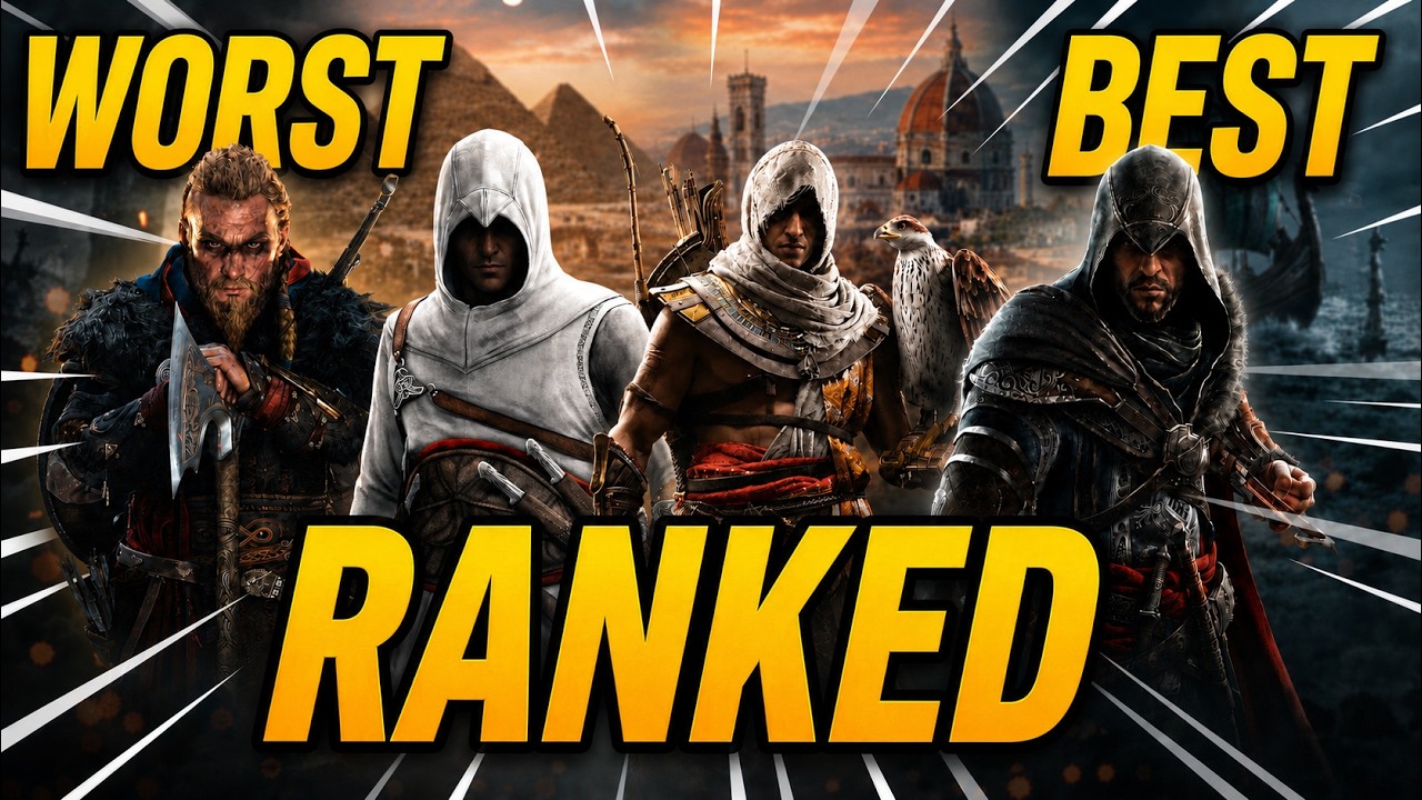 Assassin's Creed Games Ranked From WORST to BEST