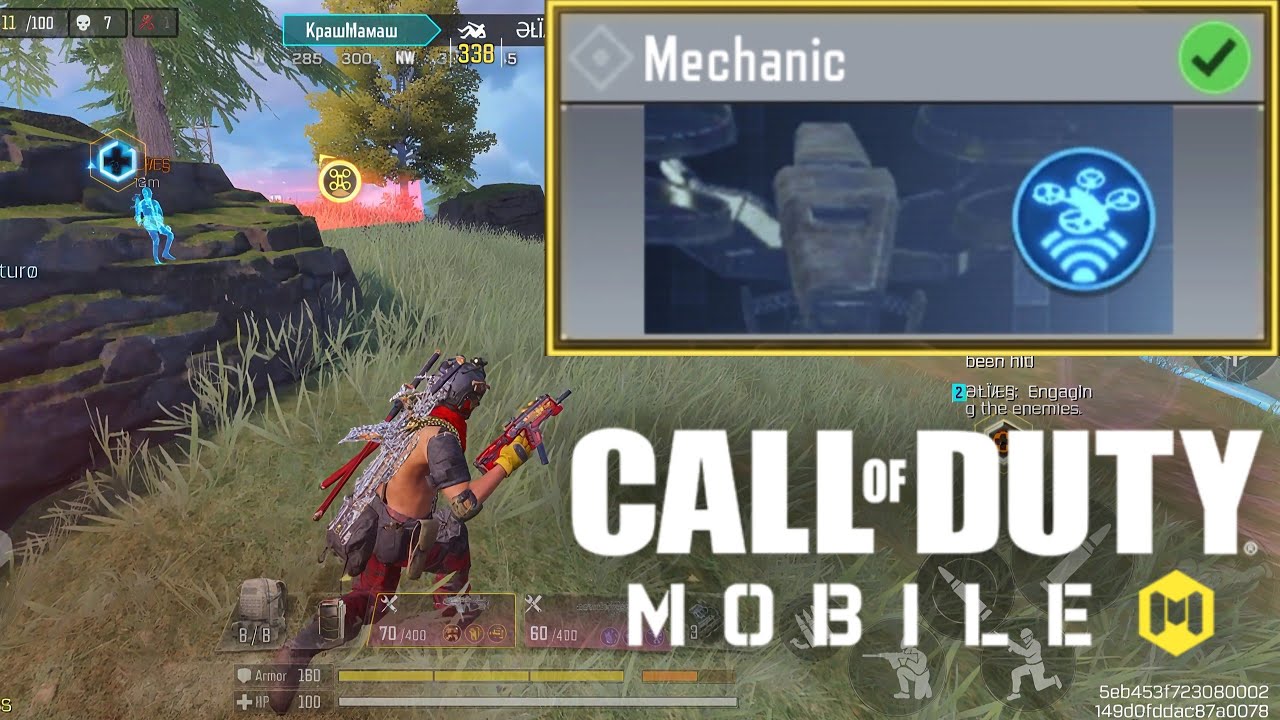 Intense Mechanic Class Gameplay in COD Mobile Battle Royale 😲