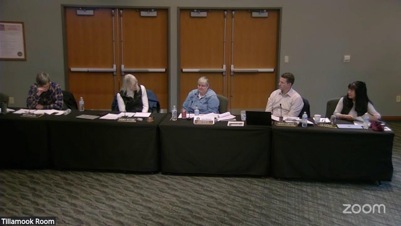 Oregon Board of Forestry Meeting January 7, 2026