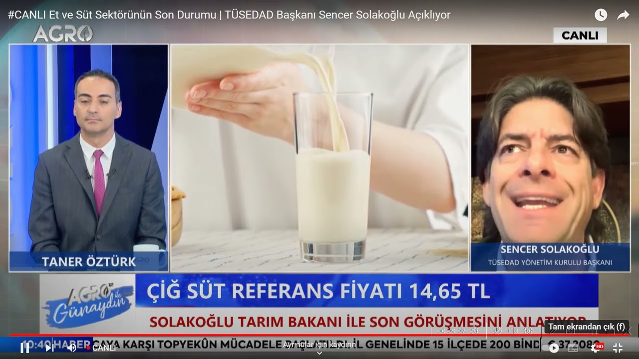 Başkanımız Sn. Sencer Solakoğlu'nun Bakanımız Sn. İbrahim Yumaklı ile özel görüşmesinin ayrıntıları