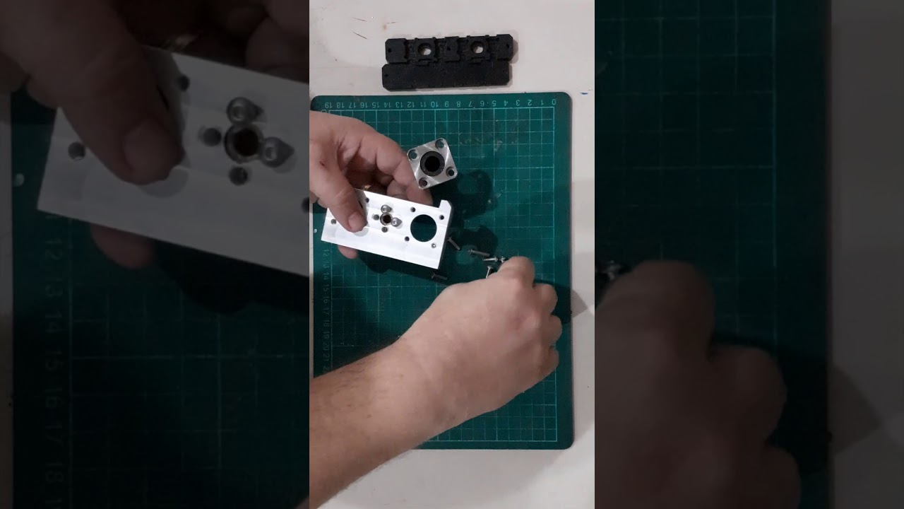 Mechatronic system prototype assembly P1 #short | El inge Figue