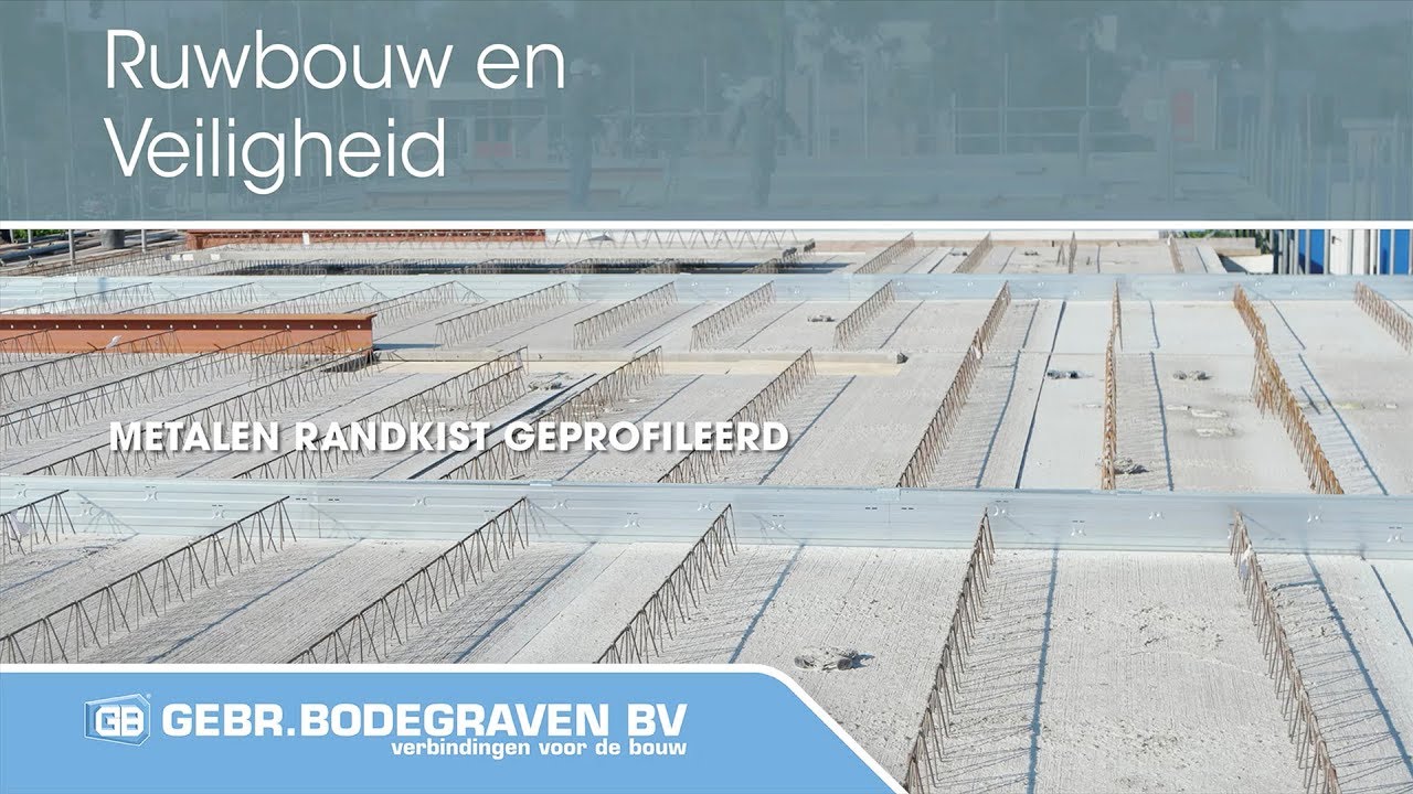 Metalen randkist geprofileerd