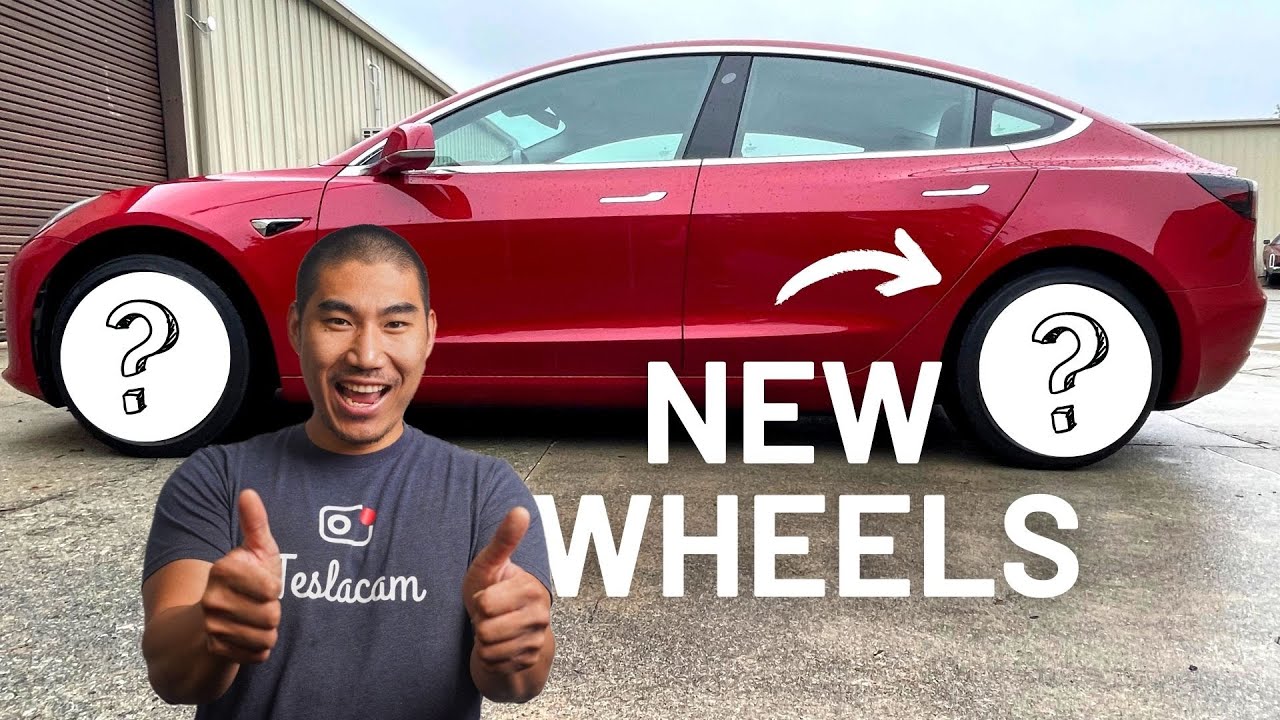 Behind the Scenes - Installing 'The New Aero' Wheels on Tesla Model 3