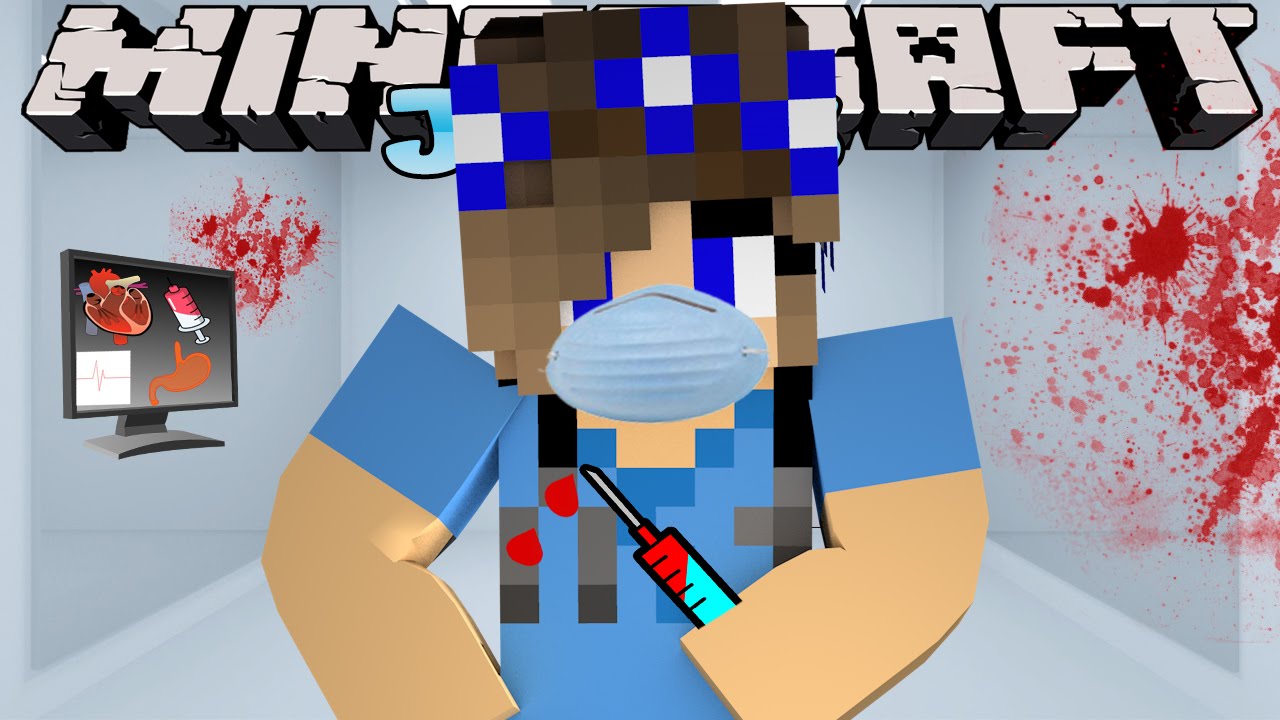 Minecraft Jobs-Little Carly Adventures-WORKING IN THE HOSPITAL w/Little Kelly.